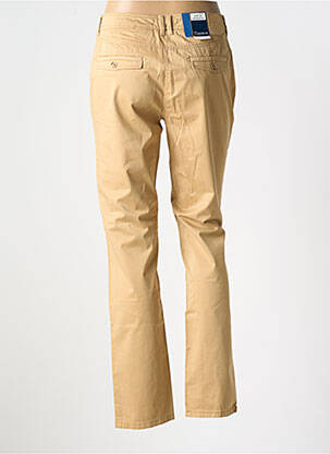 Pantalon droit stretch taille normale beige ATELIER GARDEUR femme