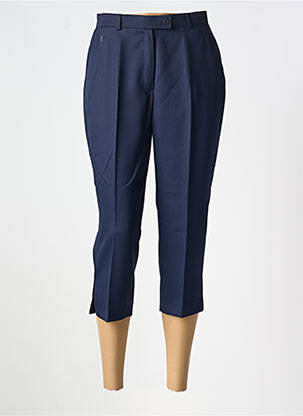 Pantacourt coupe droite taille normale bleu GARDEUR femme