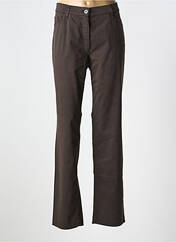 Pantalon droit marron ATELIER GARDEUR pour femme seconde vue