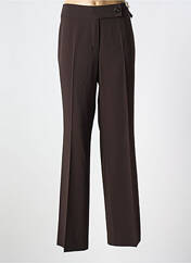 Pantalon droit marron fonce GARDEUR pour femme seconde vue
