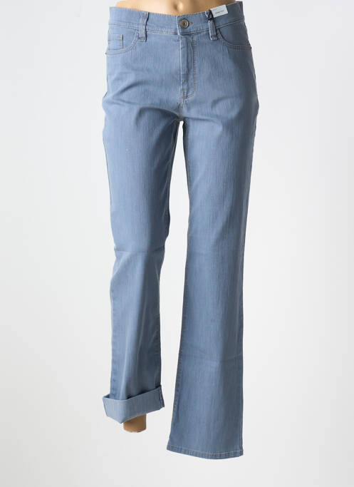 Jeans coupe droite bleu GARDEUR pour femme