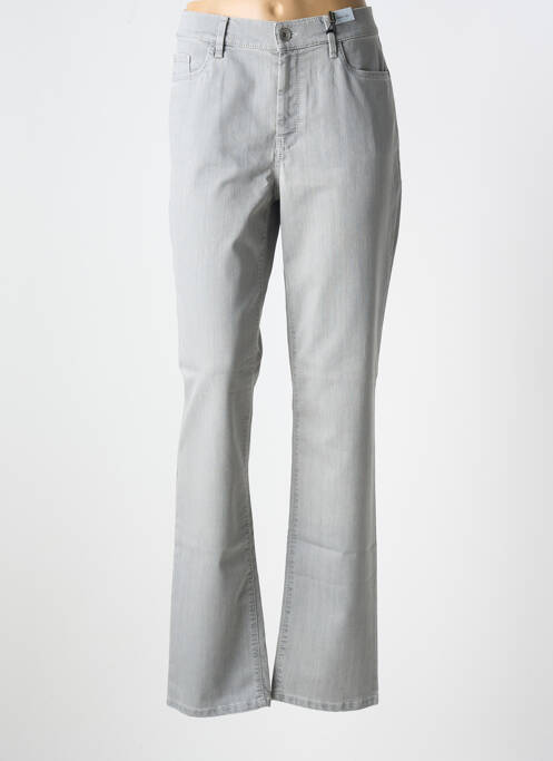 Jeans coupe droite gris GARDEUR pour femme