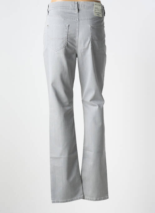 Jeans coupe droite gris GARDEUR pour femme