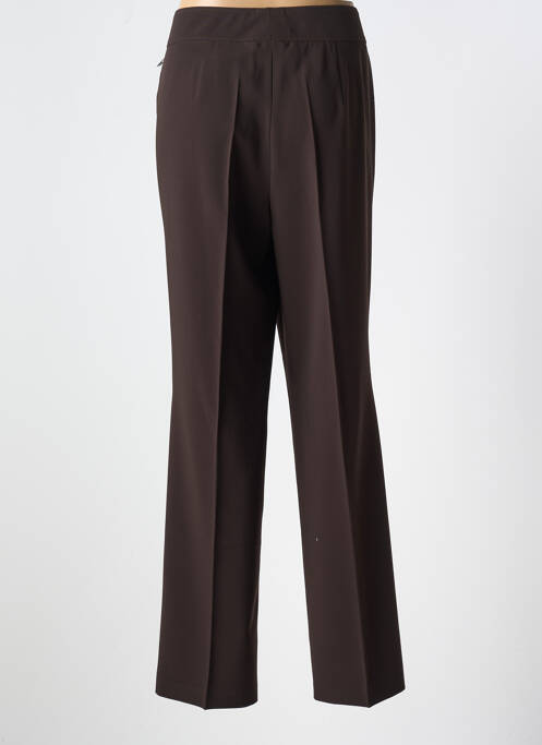 Pantalon droit marron GARDEUR pour femme
