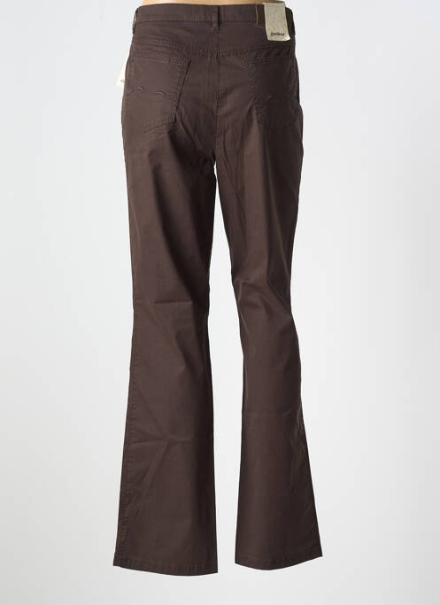 Pantalon droit marron GARDEUR pour femme