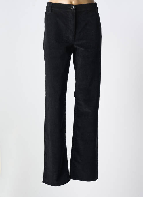 Pantalon droit noir GARDEUR pour femme