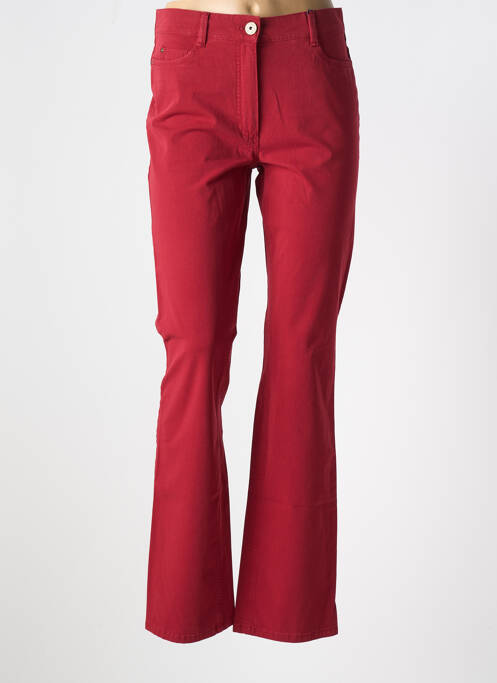 Pantalon droit rouge ATELIER GARDEUR pour femme