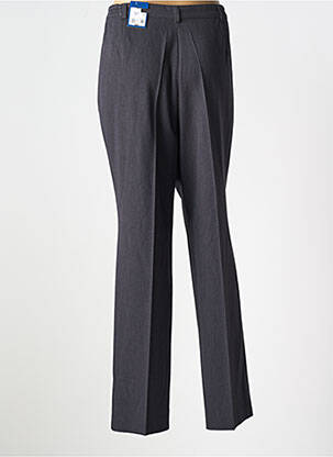 Pantalon droit taille à pinces taille haute gris GERKE MY PANTS femme