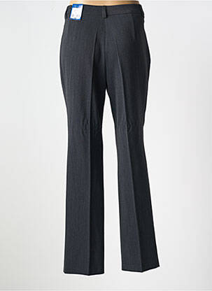 Pantalon droit taille à pinces taille haute gris GERKE MY PANTS femme