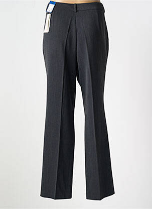 Pantalon droit taille à pinces taille haute gris GERKE MY PANTS femme