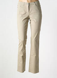 Jeans coupe slim taille normale taille normale beige GERKE MY PANTS femme