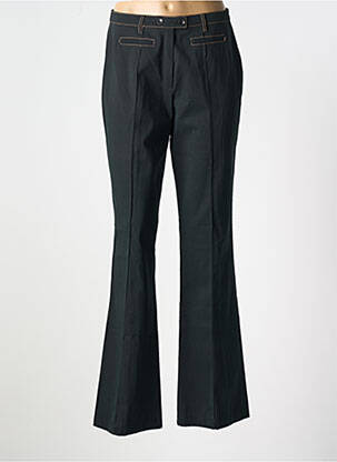 Pantalon flare taille normale taille normale noir HUCKE WOMAN femme