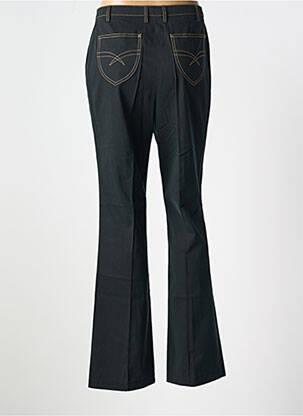 Pantalon flare taille normale taille normale noir HUCKE WOMAN femme