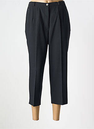Pantacourt taille haute taille haute noir HUCKE WOMAN femme
