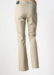 Jeans coupe slim beige GERKE MY PANTS pour femme seconde vue