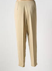 Pantalon droit beige GRIFFON pour femme seconde vue