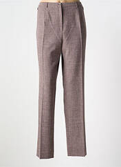Pantalon droit marron GUY DUBOUIS pour femme seconde vue