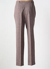 Pantalon droit marron GUY DUBOUIS pour femme seconde vue