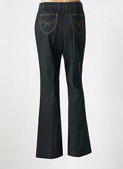 Pantalon flare noir HUCKE WOMAN pour femme seconde vue