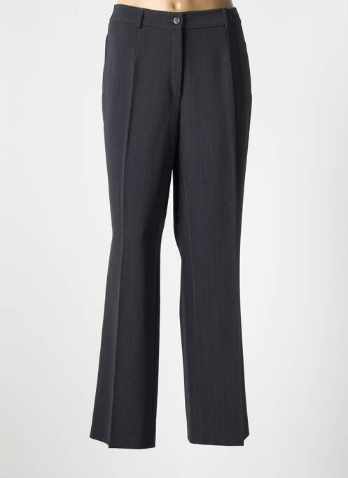 Pantalon droit taille à pinces taille haute gris GERKE MY PANTS femme