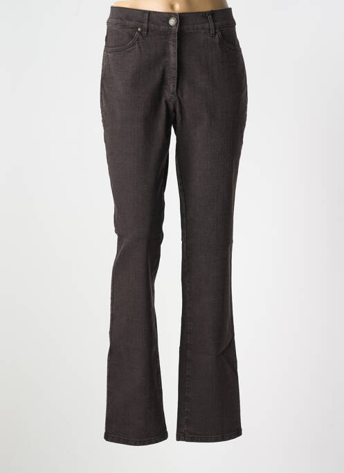 Jeans coupe droite marron GERKE MY PANTS pour femme
