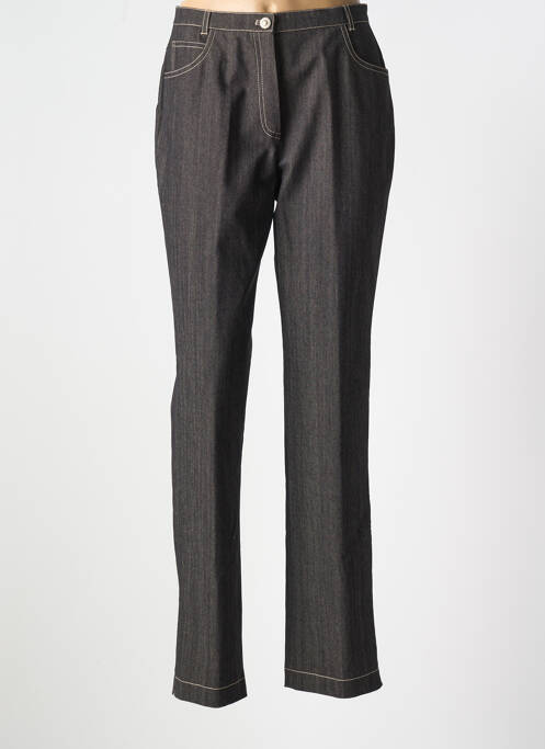 Jeans coupe slim gris HUCKE WOMAN pour femme