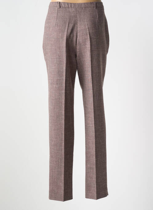 Pantalon droit marron GUY DUBOUIS pour femme