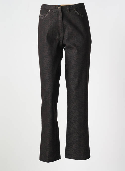 Pantalon slim marron GUY DUBOUIS pour femme