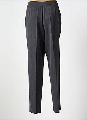 Pantalon droit fermeture zippée sous rabat boutonné taille normale gris KARTING femme