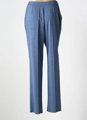 Pantalon droit taille élastique taille normale bleu KARTING femme