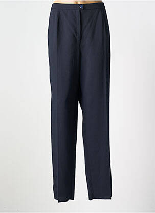 Pantalon droit taille élastique taille normale bleu KARTING femme
