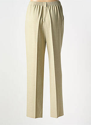Pantalon droit taille élastique taille normale vert KARTING femme