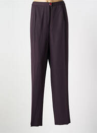 Pantalon droit stretch taille normale violet KARTING femme