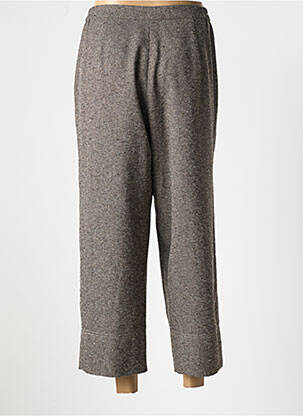 Pantacourt coupe droite taille normale gris KARTING femme