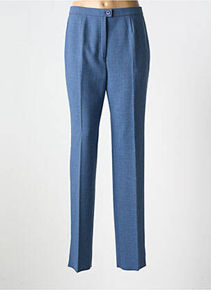 Pantalon droit stretch taille normale bleu KARTING femme