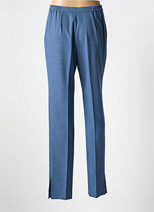 Pantalon droit stretch taille normale bleu KARTING femme