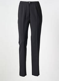 Pantalon droit stretch taille normale noir KARTING femme