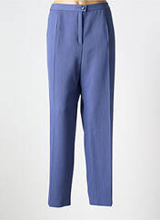 Pantalon droit bleu KARTING pour femme seconde vue