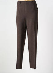 Pantalon droit marron KARTING pour femme seconde vue