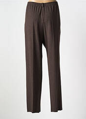 Pantalon droit marron KARTING pour femme seconde vue