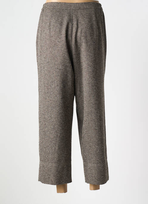 Pantacourt coupe droite taille normale gris KARTING femme