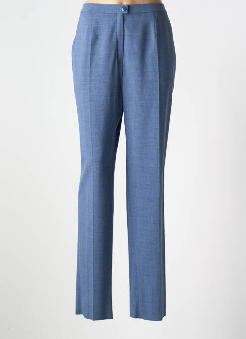 Pantalon droit bleu KARTING pour femme