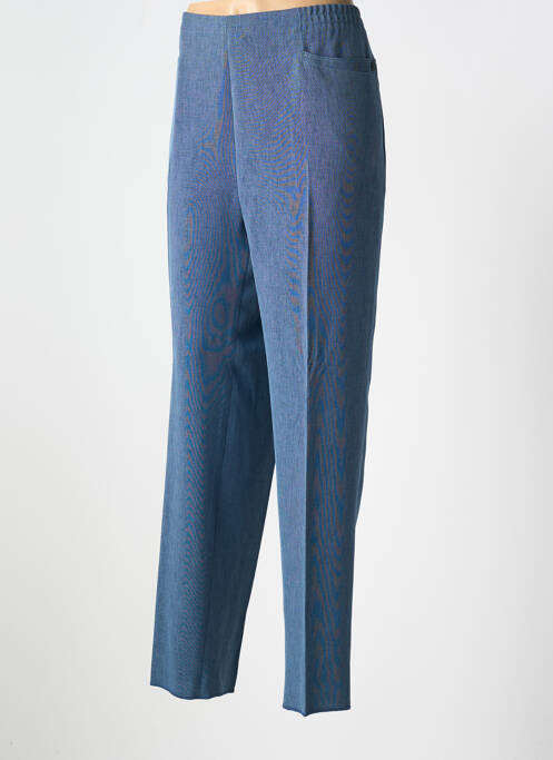 Pantalon droit bleu KARTING pour femme