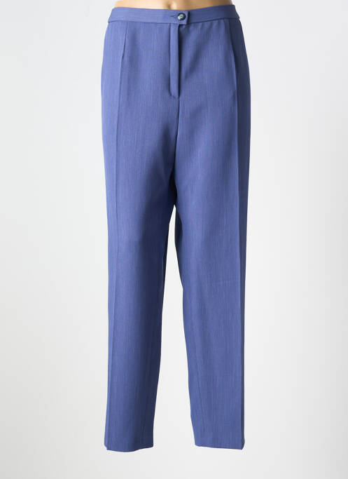 Pantalon droit bleu KARTING pour femme