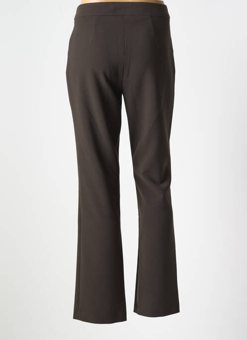 Pantalon droit marron JEAN DELFIN pour femme