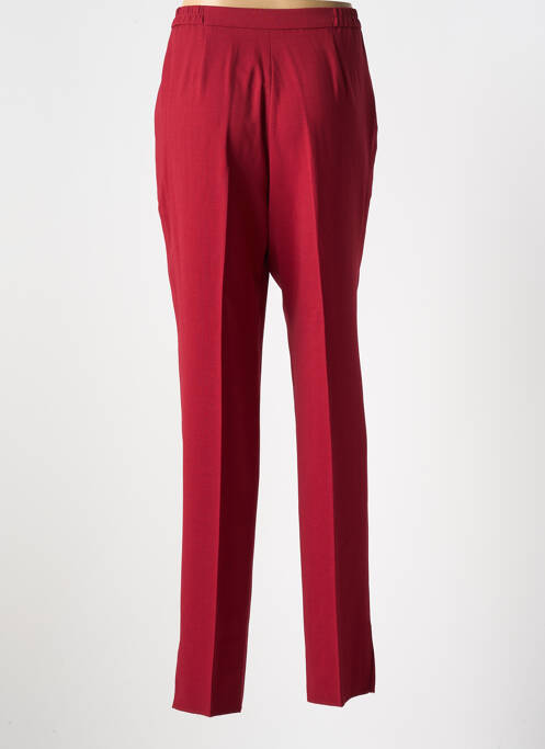Pantalon droit rouge KARTING pour femme