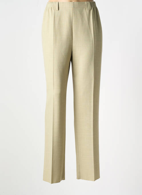 Pantalon droit vert KARTING pour femme