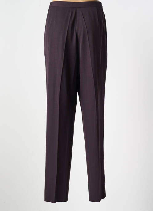 Pantalon droit violet KARTING femme