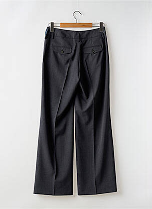 Pantalon droit tissage popeline taille normale gris GARDEUR femme
