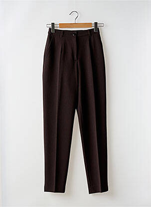 Pantalon slim taille normale taille normale marron PAUSE CAFE femme